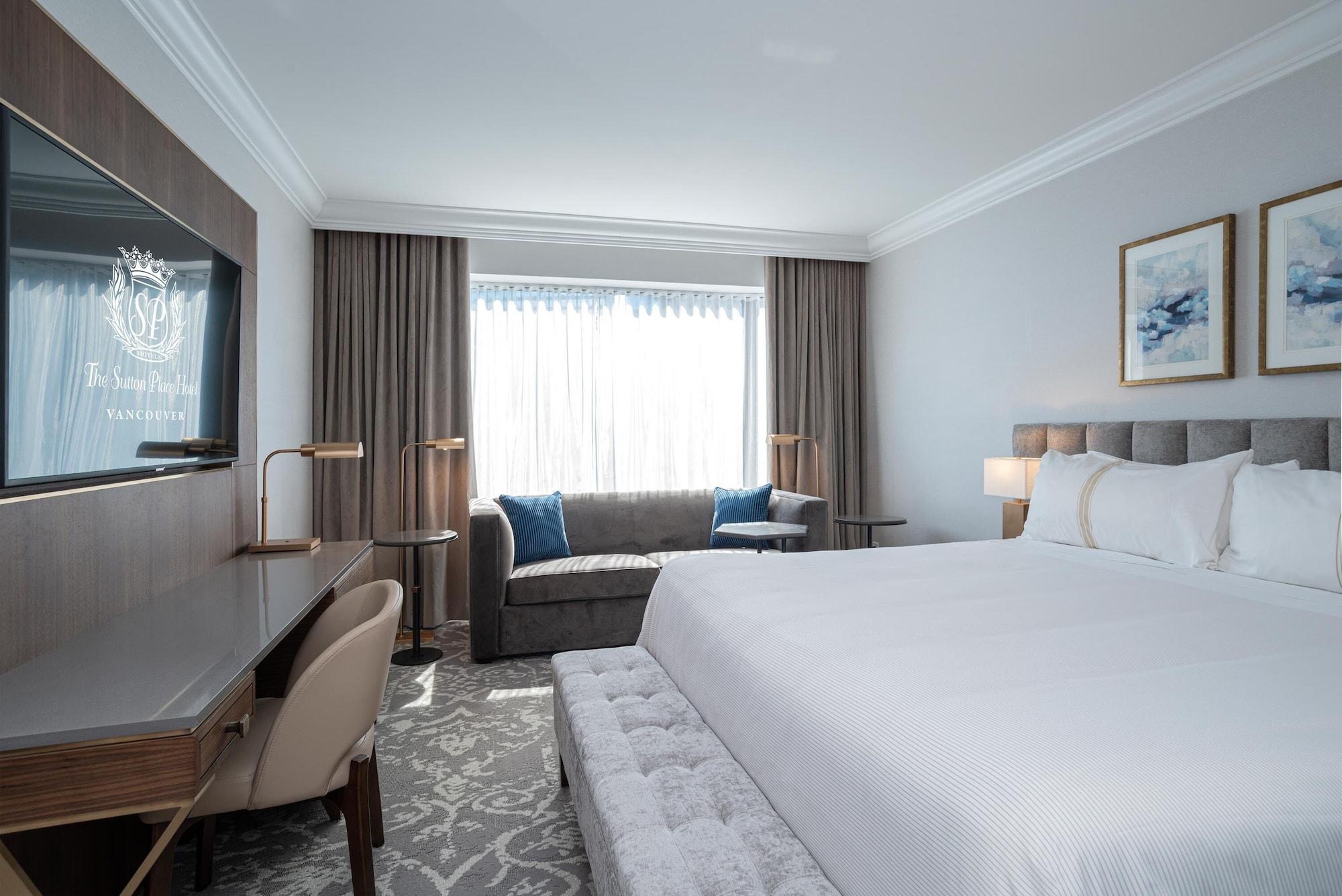 The Sutton Place Hotel Vancouver Luaran gambar A guest room at the Hilton Toronto Airport